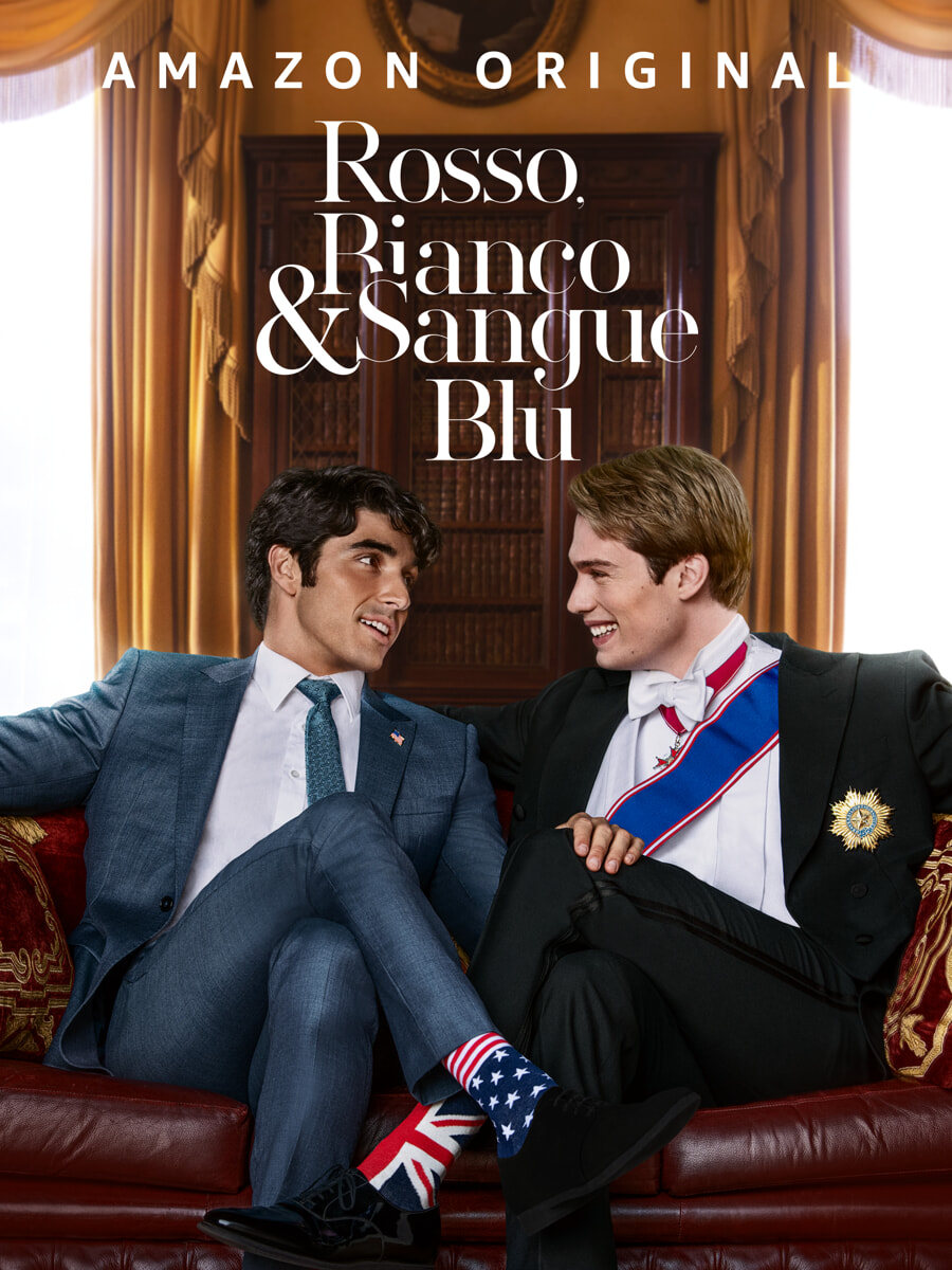 Rosso, bianco e sangue blu_PrimeVideo Poster Verticale