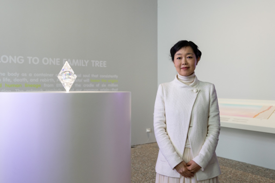 Mariko Mori. Photo by Massimo Pistore. Courtesy of the Artist, Faou Foundation and Palazzo Diedo, Berggruen Arts