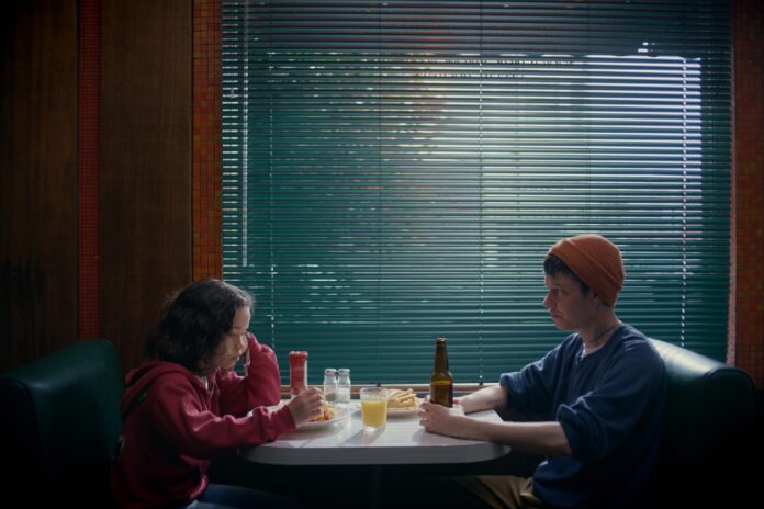 OUTERLANDS_Cass and Ari in diner2